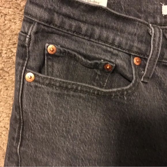 Levis Premium Wedgie Gray Washed Jeans - Picture 4 of 8